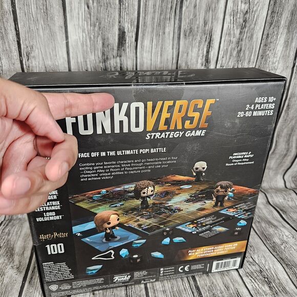 New FUNKOverse Strategy Game: HARRY POTTER 100 - FUNKO GAMES With Figures New - Picture 5 of 8